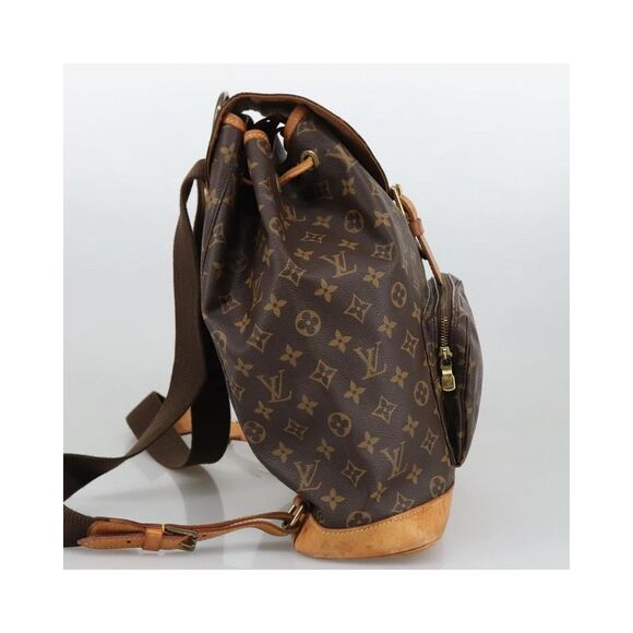 Pre Loved Louis Vuitton Monogram Canvas Backpack PM M41560 Women Brown - Picture 4 of 8
